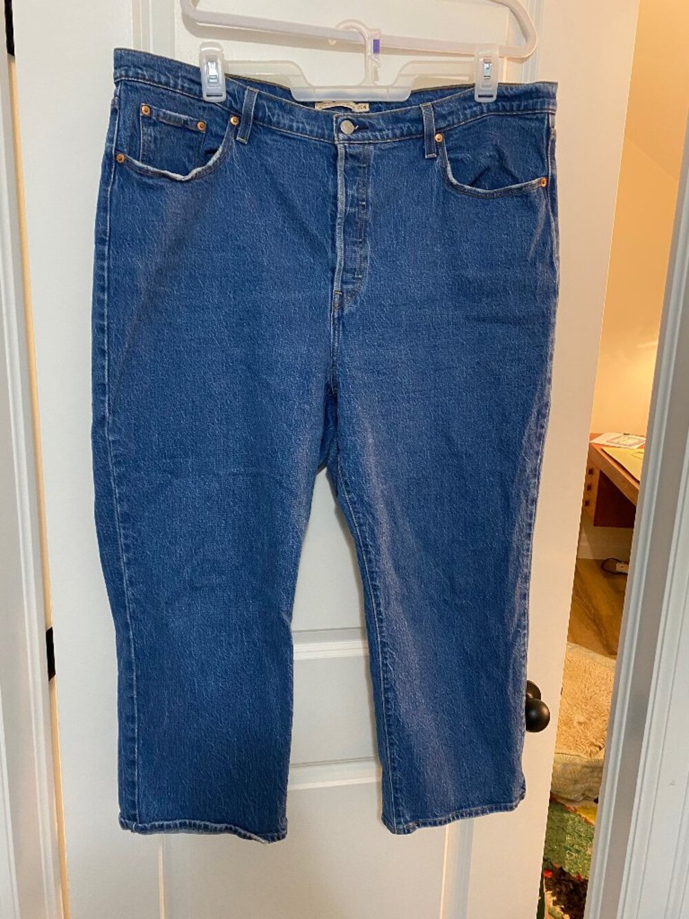 Levi's Ribcage Straight Ankle Jeans 20W